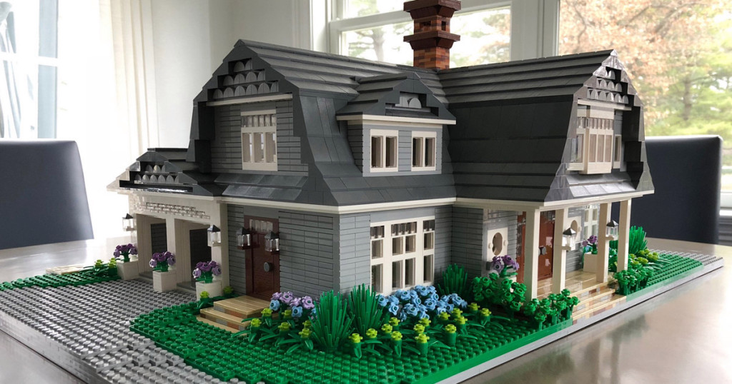 build your own lego house
